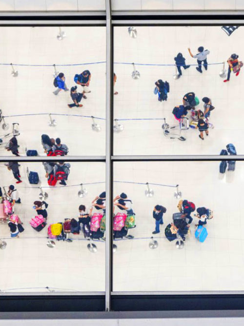 medir cómo avanza una fila