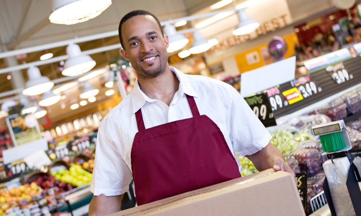 trabajador de retail
