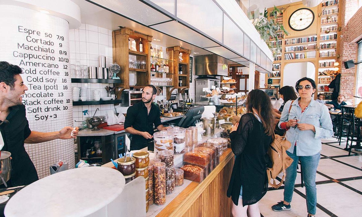 recorrido del cliente en la tienda