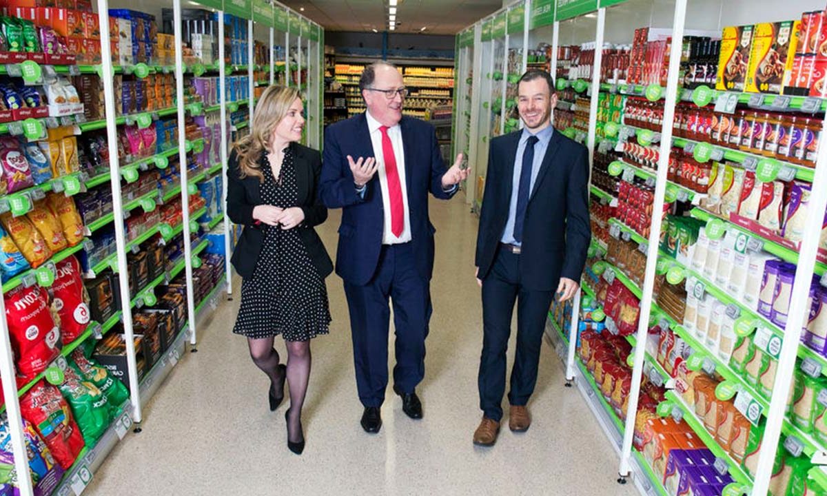 equipo de trabajo en retail